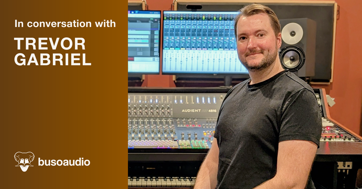 trevor gabriel buso audio blog interview