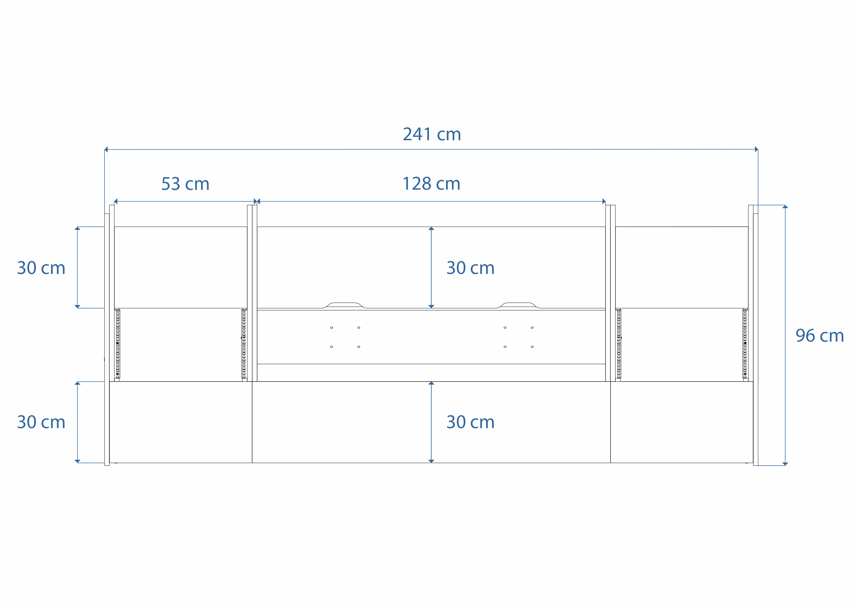 Dimensions Right View