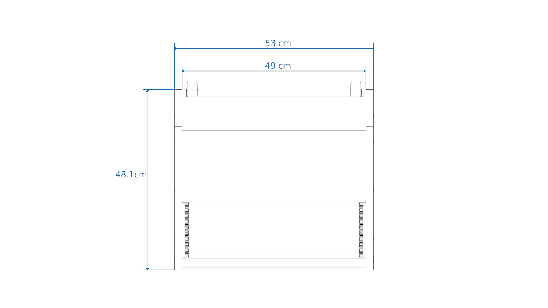 Dimensions Right View