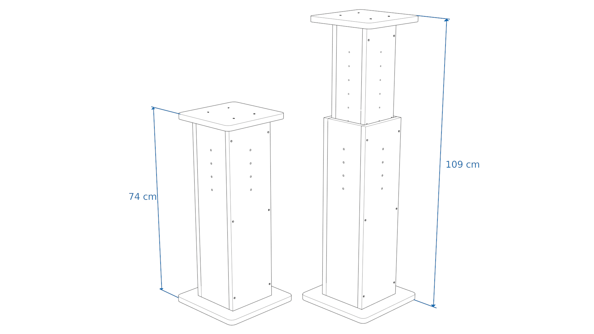 Dimensions Left View
