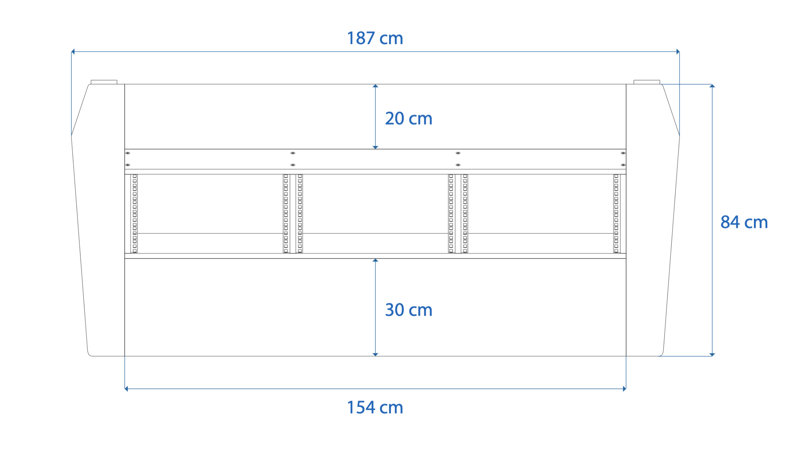 Dimensions Right View