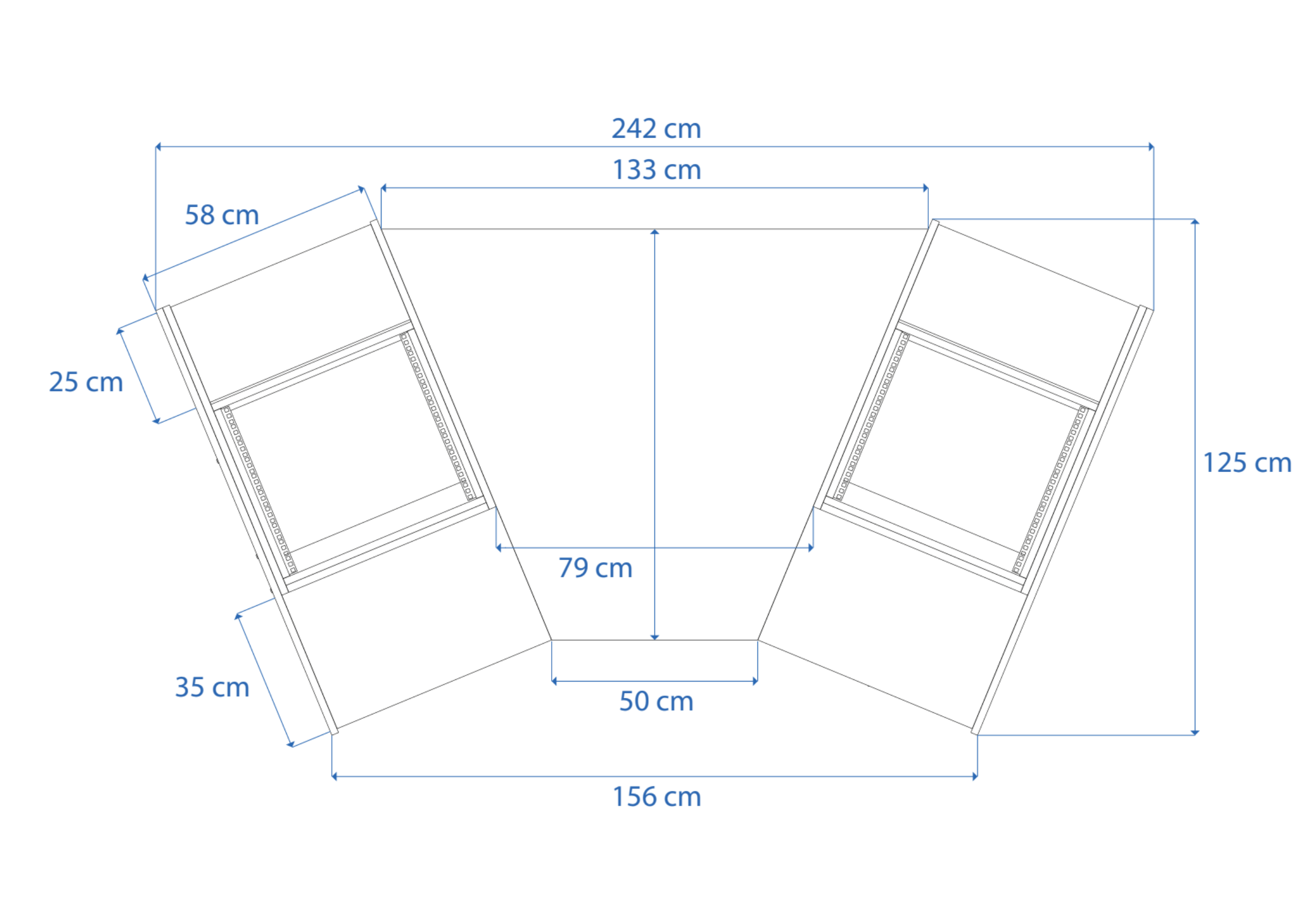Dimensions Right View